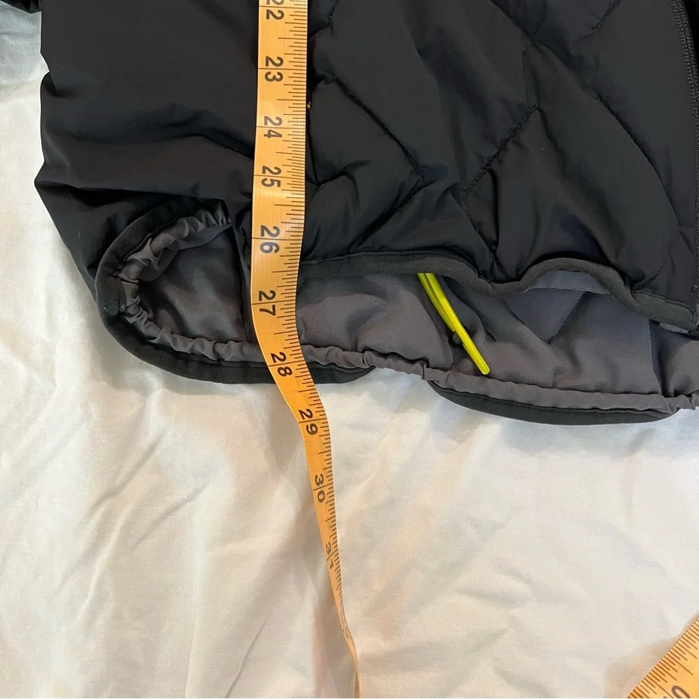 Duluth Trading Men’s Quilted Insulated Hooded Jacket Black Size Large